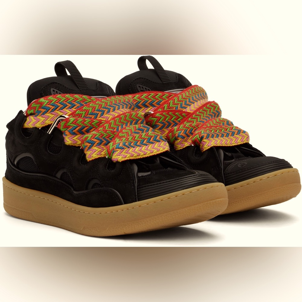 Lanvin curb sneakers wore 1 time like new